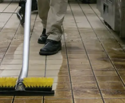 Clean floors program photo