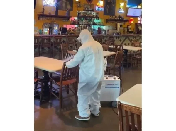 restaurant disinfection photo